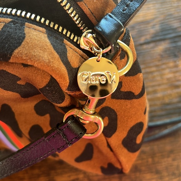 Clare V. Midi Sac Suede Crossbody Bag - Picture 6 of 6